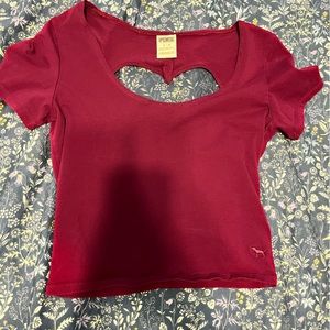 Victoria’s Secret PINK heart crop top!